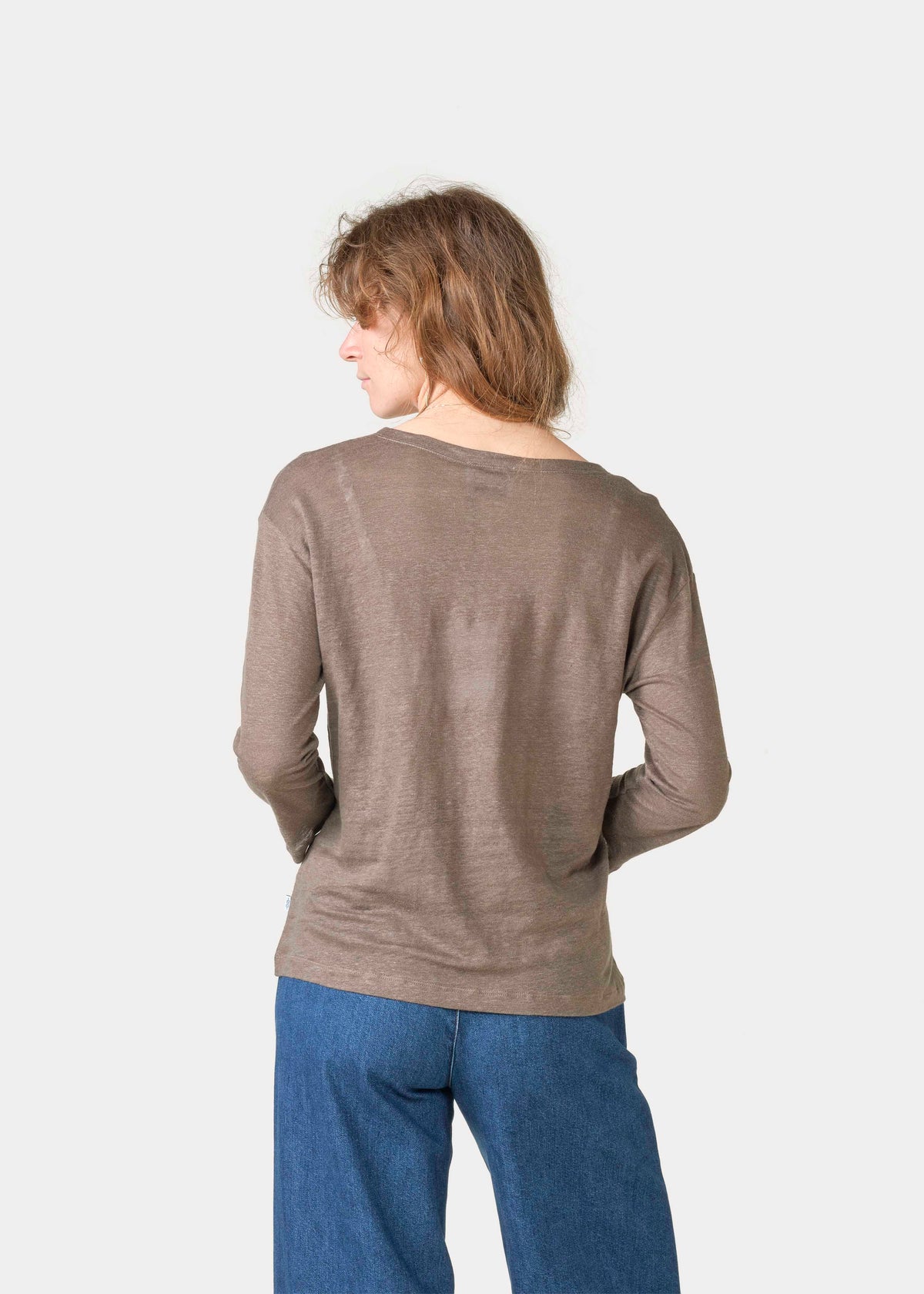 Klitmøller Collective ApS Gudrun LS tee T-Shirts Taupe