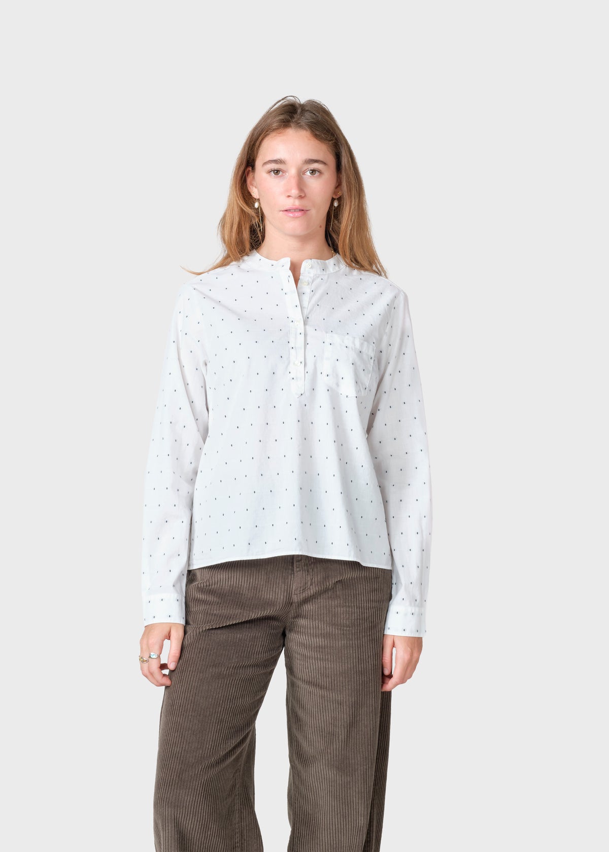 Klitmøller Collective ApS Harlow blouse Shirts White/black