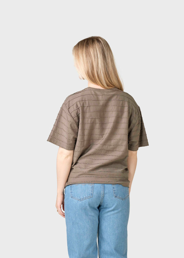 Klitmøller Collective ApS Harper tee T-Shirts Taupe