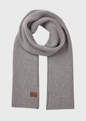 Klitmøller Collective ApS Heavy rib scarf Scarfs Light grey