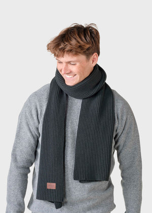 Klitmøller Collective ApS Heavy rib scarf Scarfs Olive