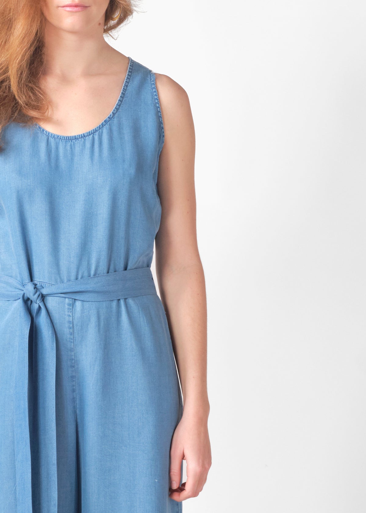Klitmøller Collective ApS Herdis jumpsuit Jumpsuits Light blue chambrey