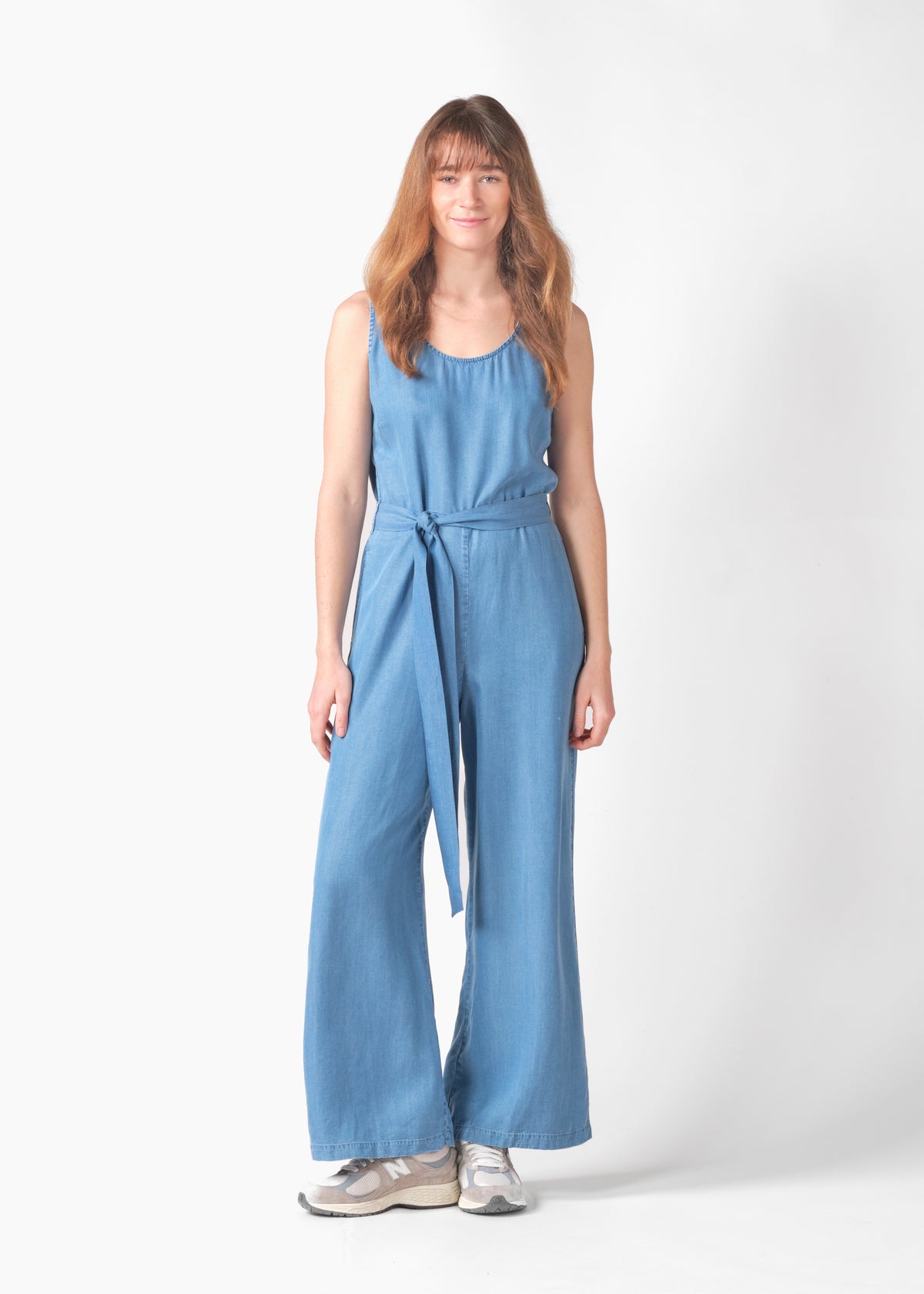 Klitmøller Collective ApS Herdis jumpsuit Jumpsuits Light blue chambrey
