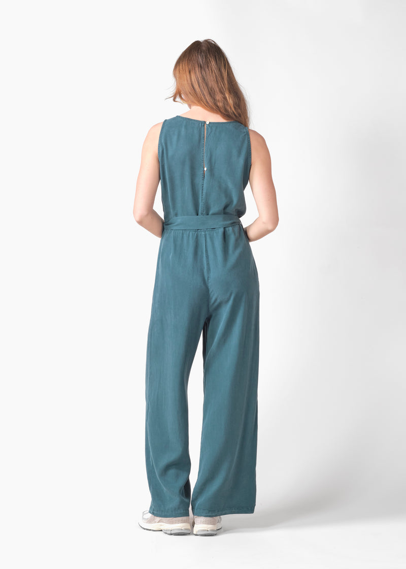 Herdis jumpsuit - Moss Green – klitmollercollective.com