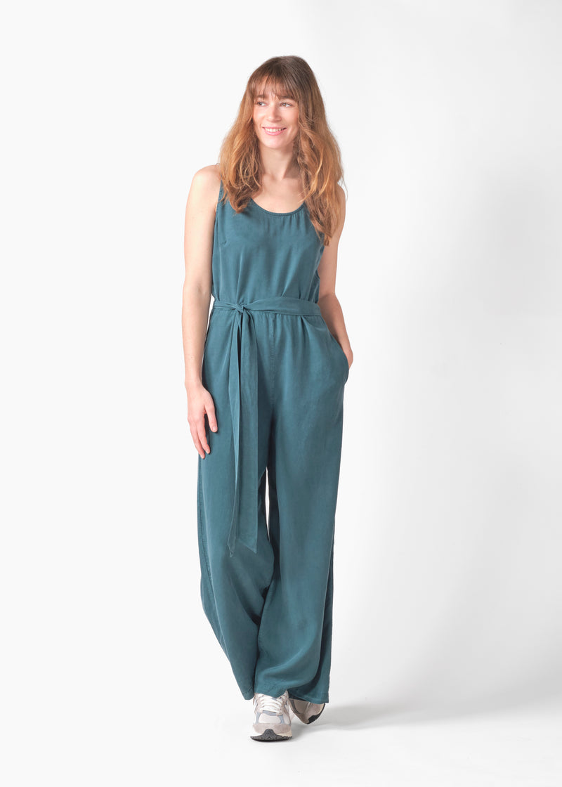 Herdis jumpsuit - Moss Green – klitmollercollective.com