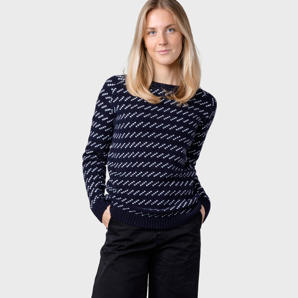 Women's Navy Sweaters