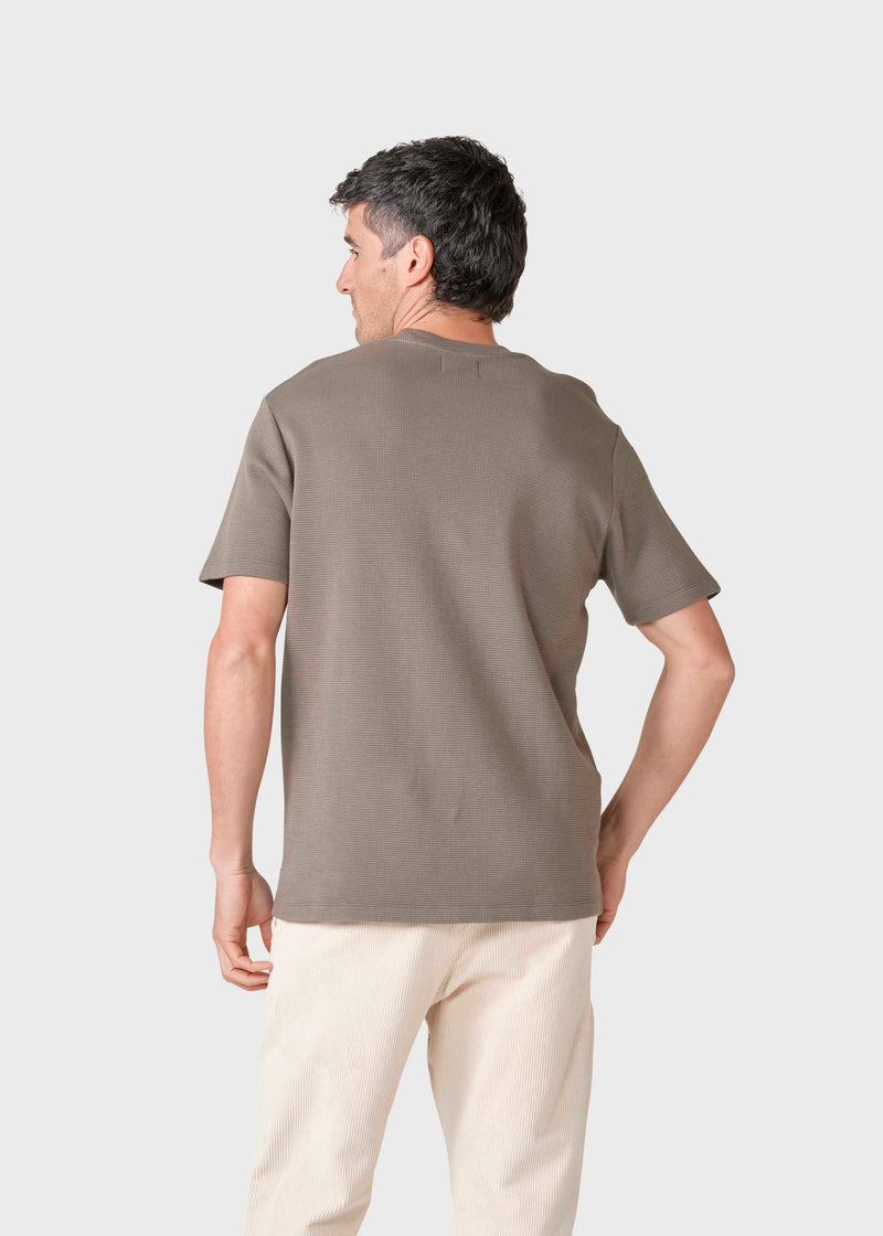 Klitmøller Collective ApS Hudson tee T-Shirts Taupe