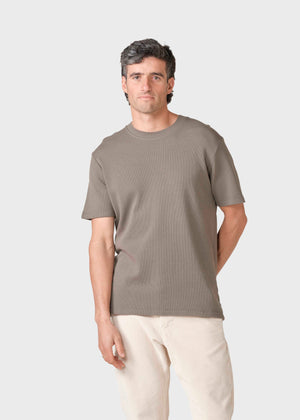 Klitmøller Collective ApS Hudson tee T-Shirts Taupe