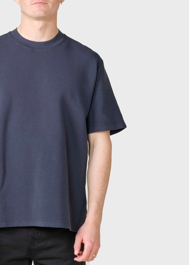 Klitmøller Collective ApS Hudson tee  T-Shirts Navy