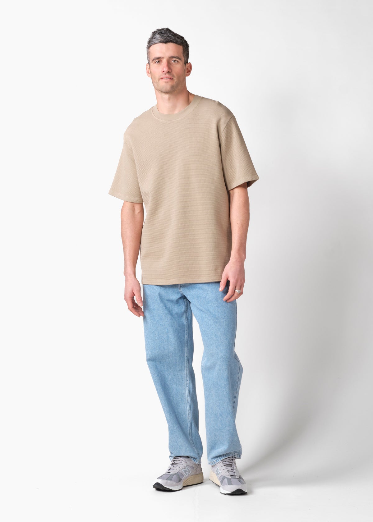 Klitmøller Collective ApS Hudson tee OCS T-Shirts Cashew