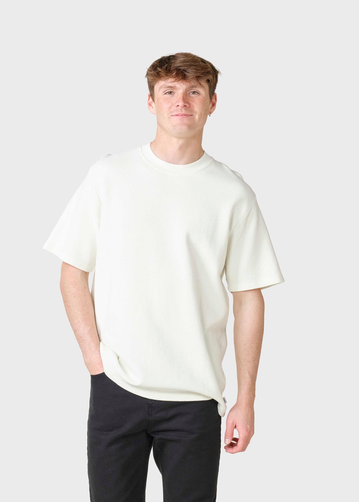 Klitmøller Collective ApS Hudson tee OCS T-Shirts Cream