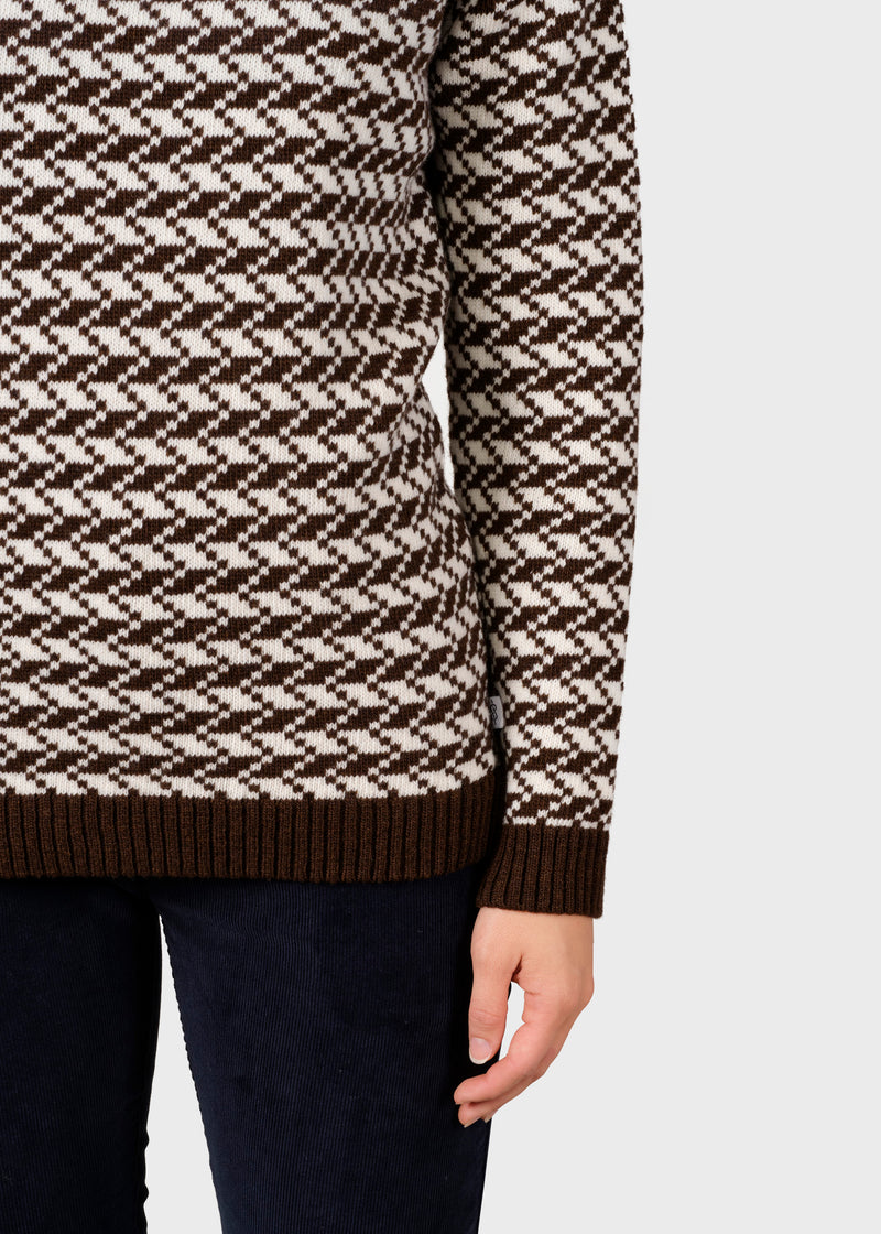 Klitmøller Collective ApS Ida knit Knitted sweaters Earth/cream