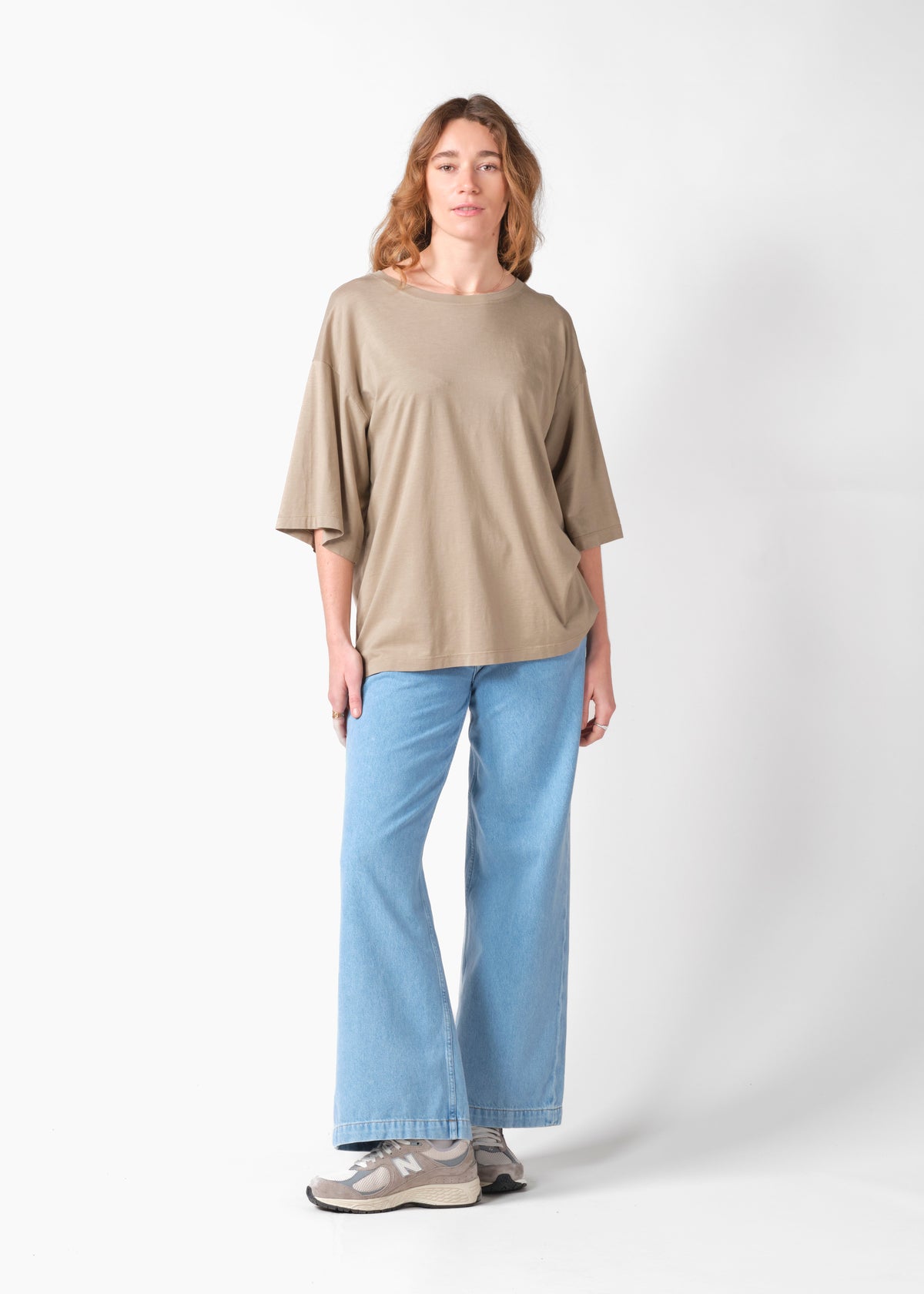 Klitmøller Collective ApS Inga Tee OCS T-Shirts Cashew