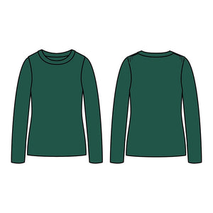 Klitmøller Collective ApS Ingrid knit Knitted sweaters Moss Green