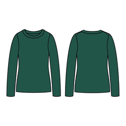 Klitmøller Collective ApS Ingrid knit Knitted sweaters Moss Green