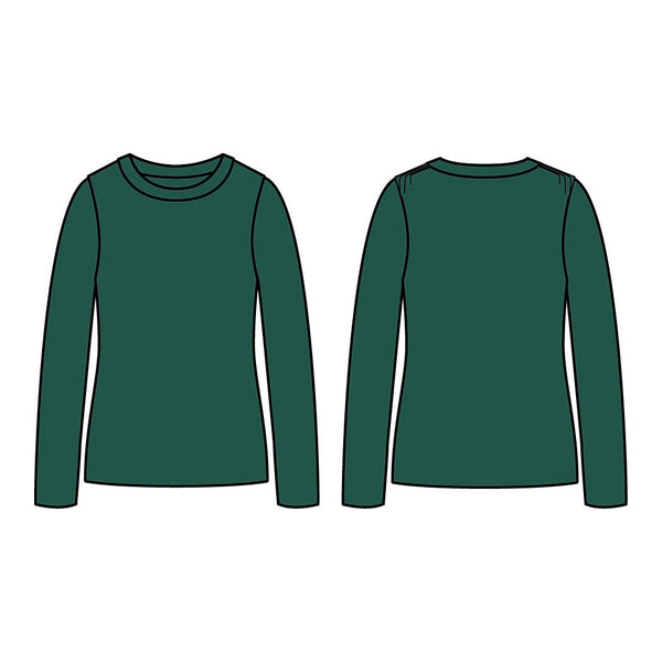 Klitmøller Collective ApS Ingrid knit Knitted sweaters Moss Green