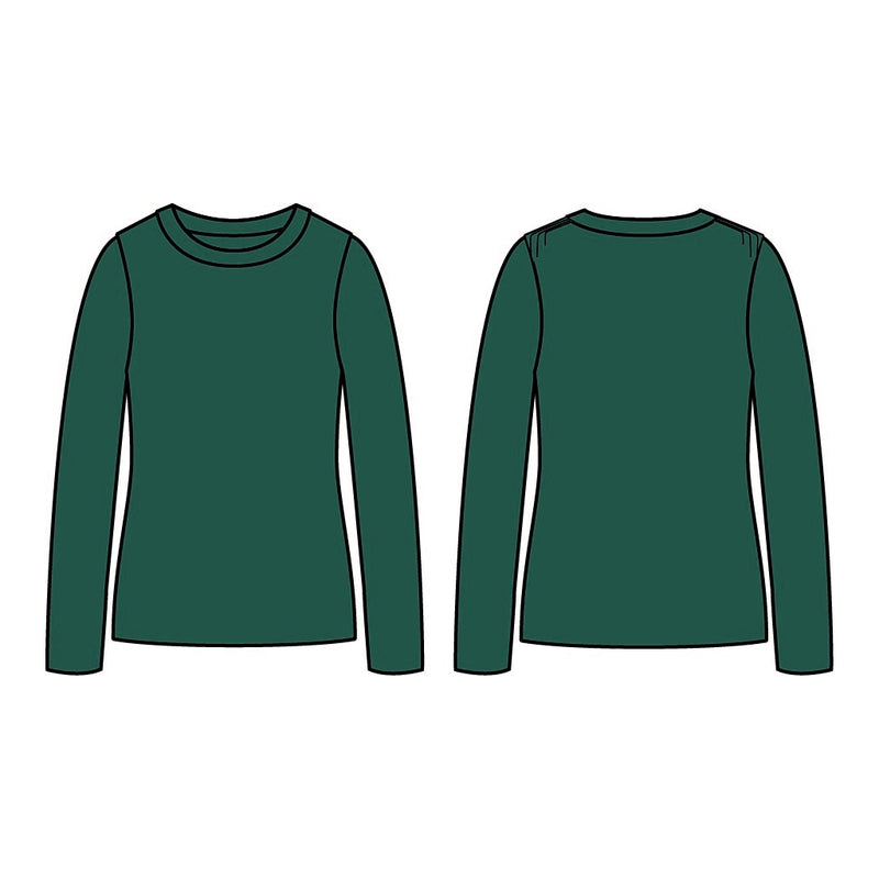 Klitmøller Collective ApS Ingrid knit Knitted sweaters Moss Green