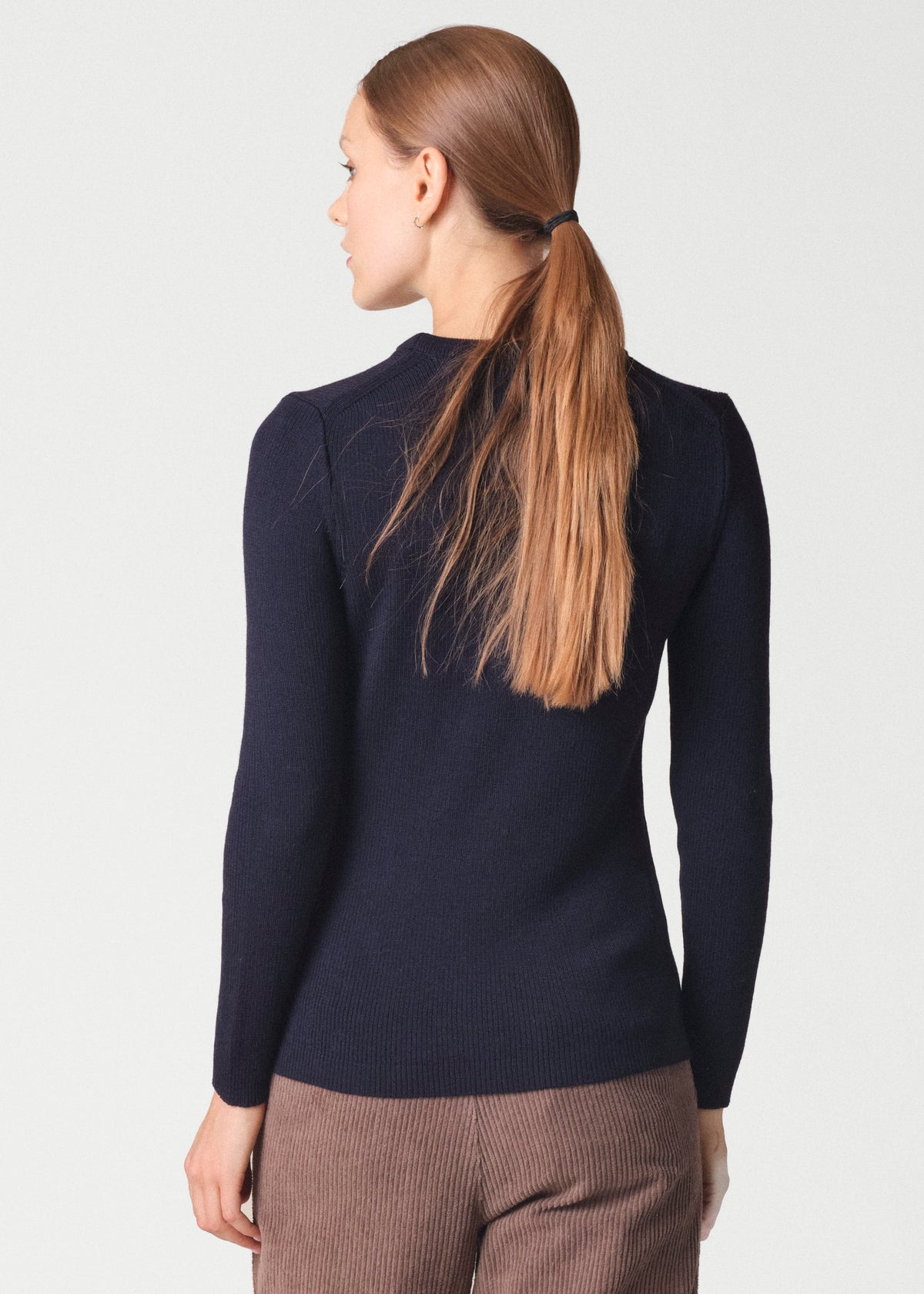 Klitmøller Collective ApS Ingrid knit Knitted sweaters Navy