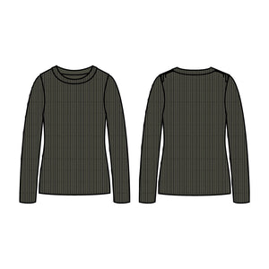 Klitmøller Collective ApS Ingrid knit Knitted sweaters Taupe