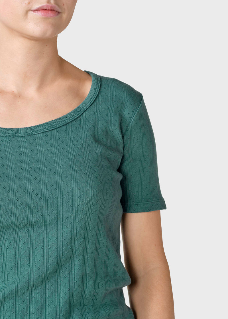 Klitmøller Collective ApS Iris tee T-Shirts Moss Green