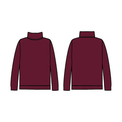 Klitmøller Collective ApS Isabella knit Knitted sweaters Burgundy