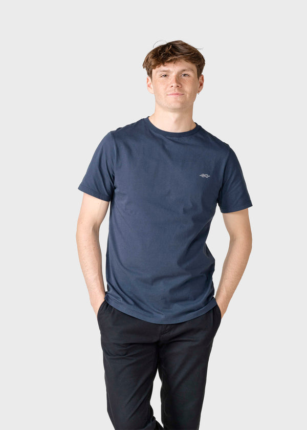 Klitmøller Collective ApS Jack tee T-Shirts Navy