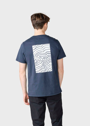 Klitmøller Collective ApS Jack tee T-Shirts Navy