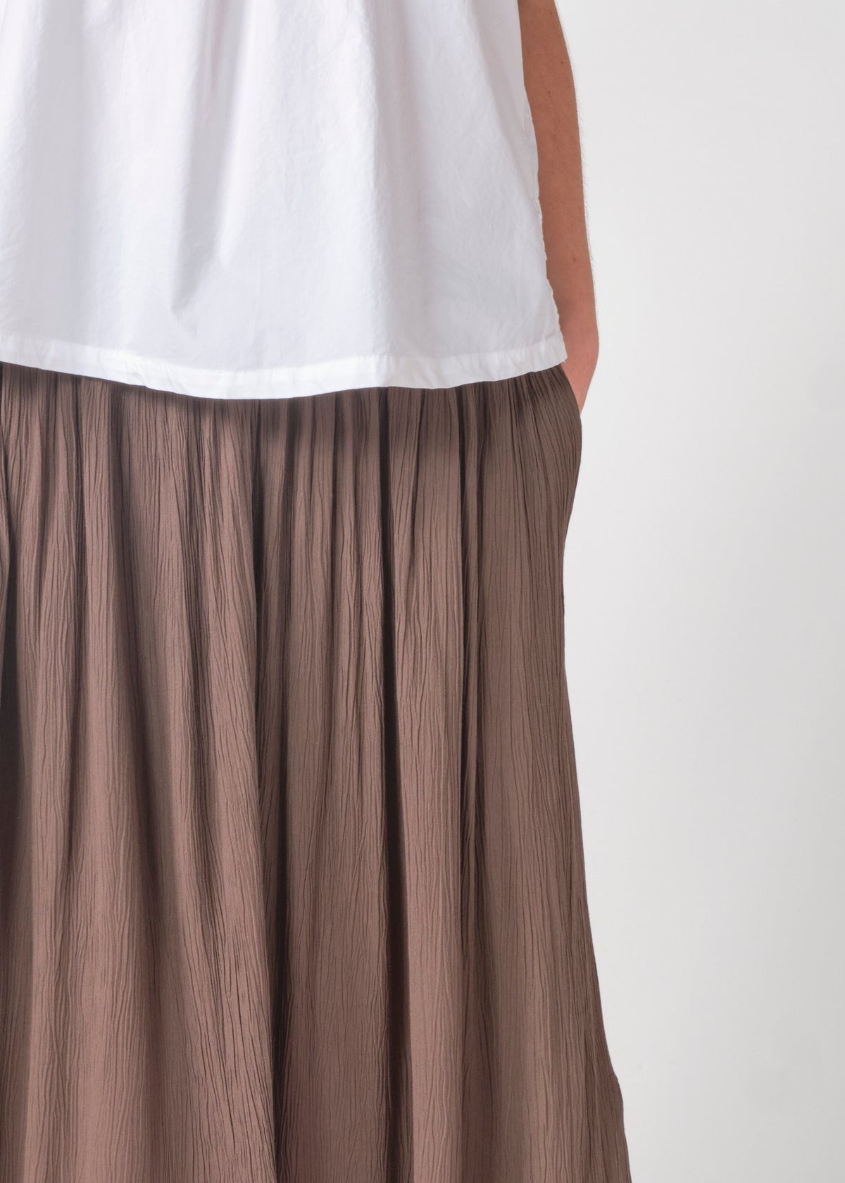 Klitmøller Collective ApS Jade skirt Skirts Taupe