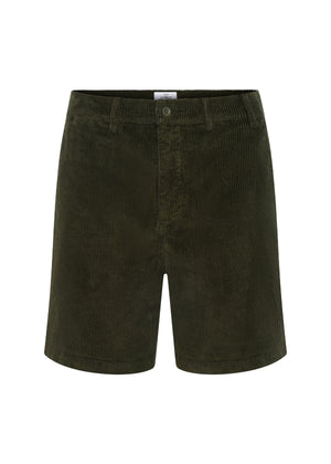 Klitmøller Collective ApS Jarvis cord shorts Walkshorts Olive