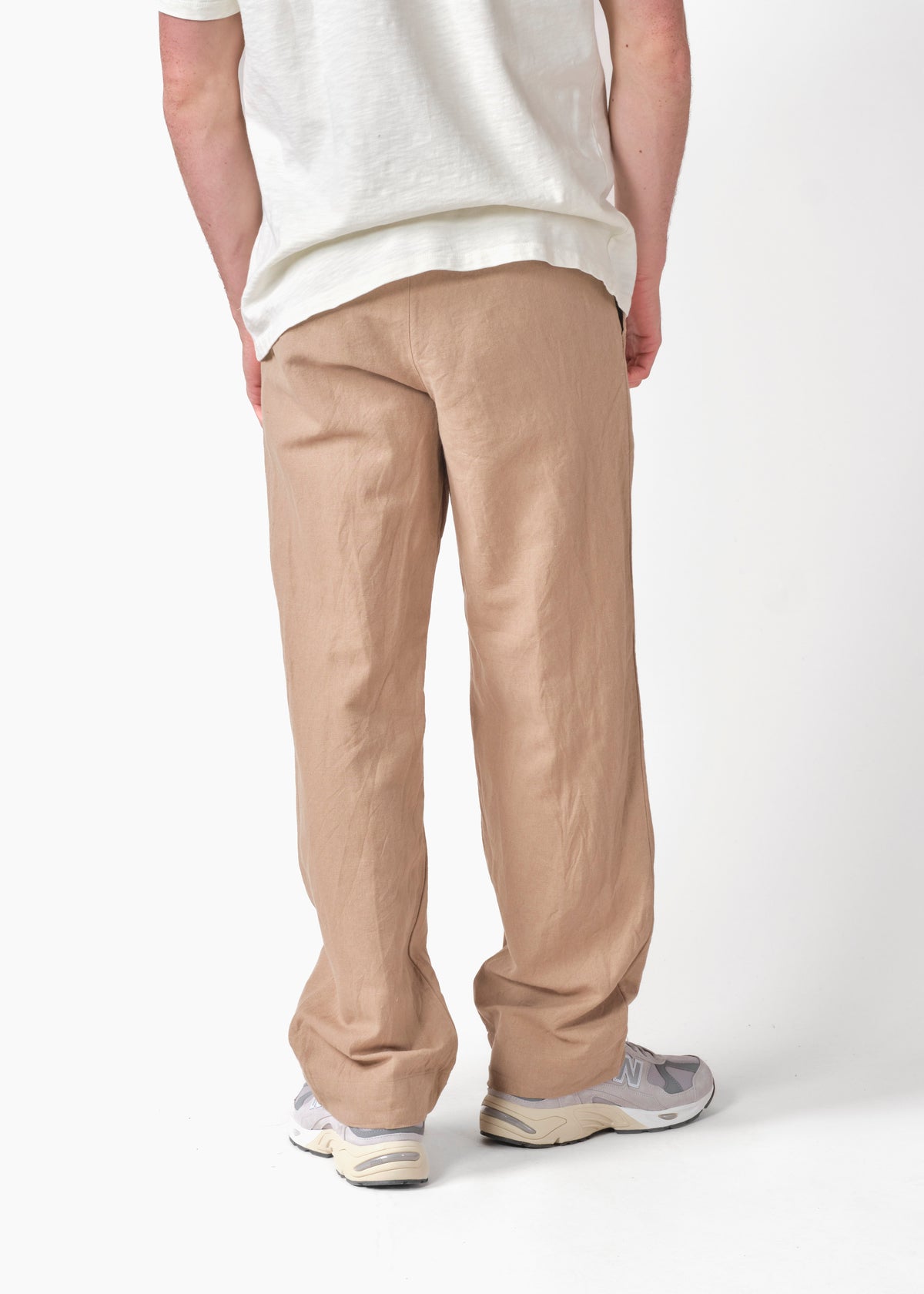 Klitmøller Collective ApS Jens linen pants OCS Pants Cashew