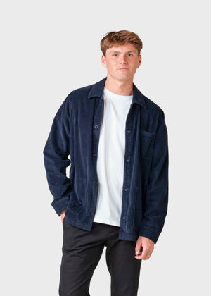 Klitmøller Collective ApS Jimmy overshirt Jackets Navy