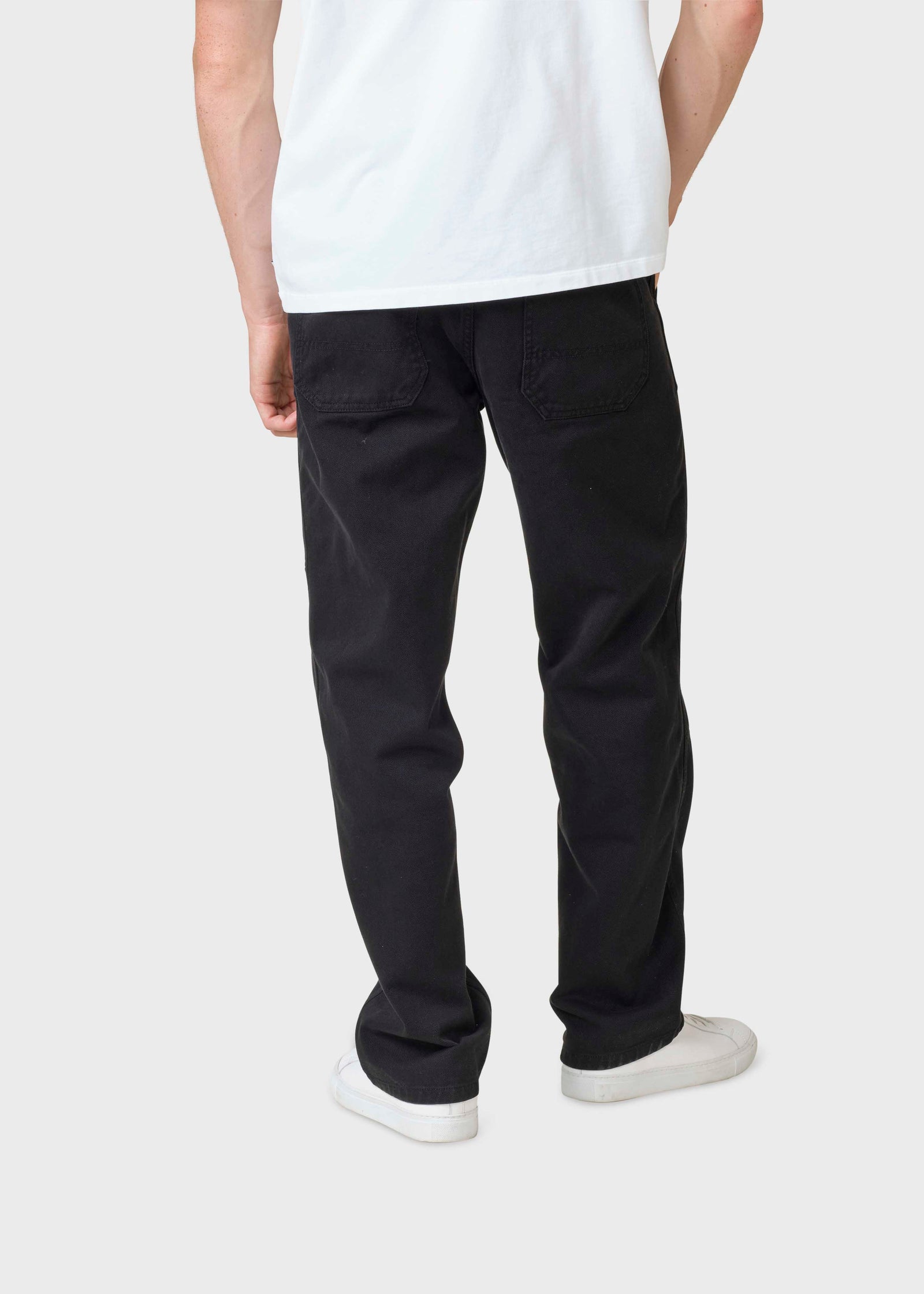 【WHIMSIC】SHOE CUT PANTS-POLY TWILL Westport 1989 Men's Big & Tall Pleated Wrinkle-Free Twill