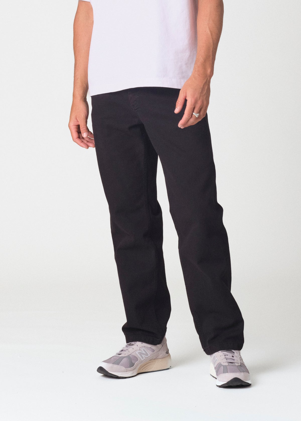 Klitmøller Collective ApS Jimmy twill pants GOTS Pants Black