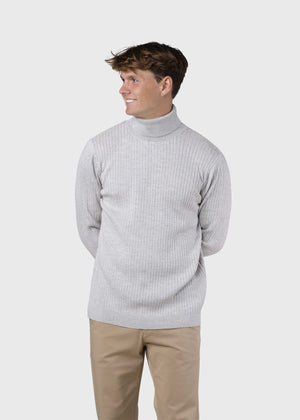 Klitmøller Collective ApS Jon knit Knitted sweaters Pastel grey