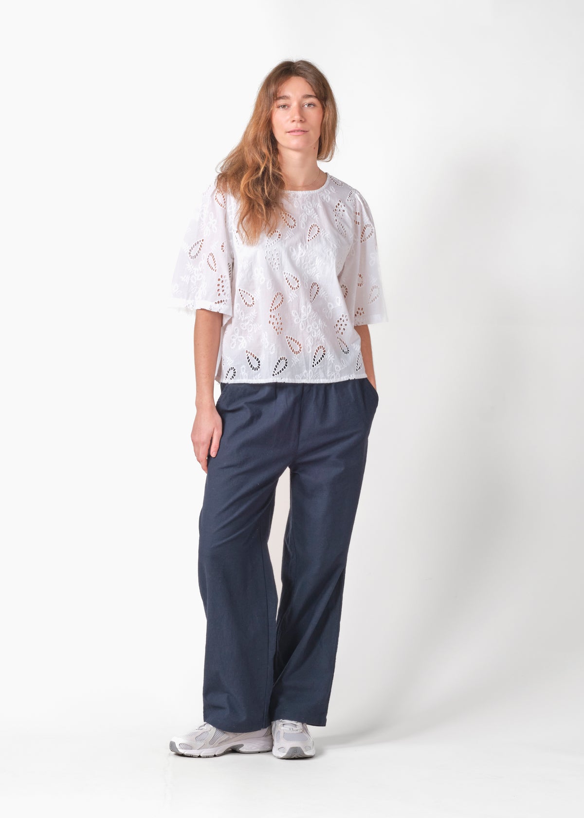 Klitmøller Collective ApS Jonna S/S blouse GOTS Shirts White
