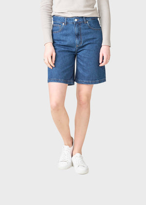 Klitmøller Collective ApS Jules shorts Walkshorts Dark blue stonewash