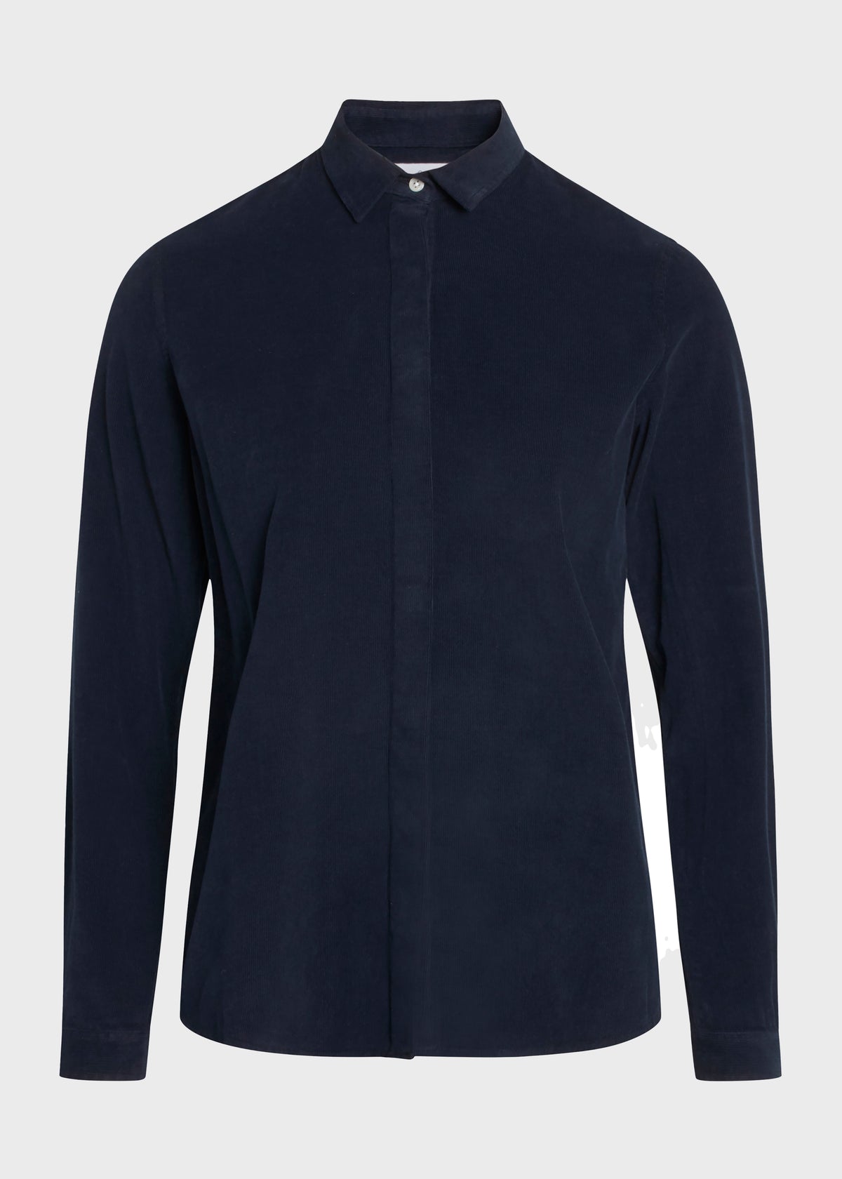 Klitmøller Collective ApS Julie corduroy shirt Shirts Navy