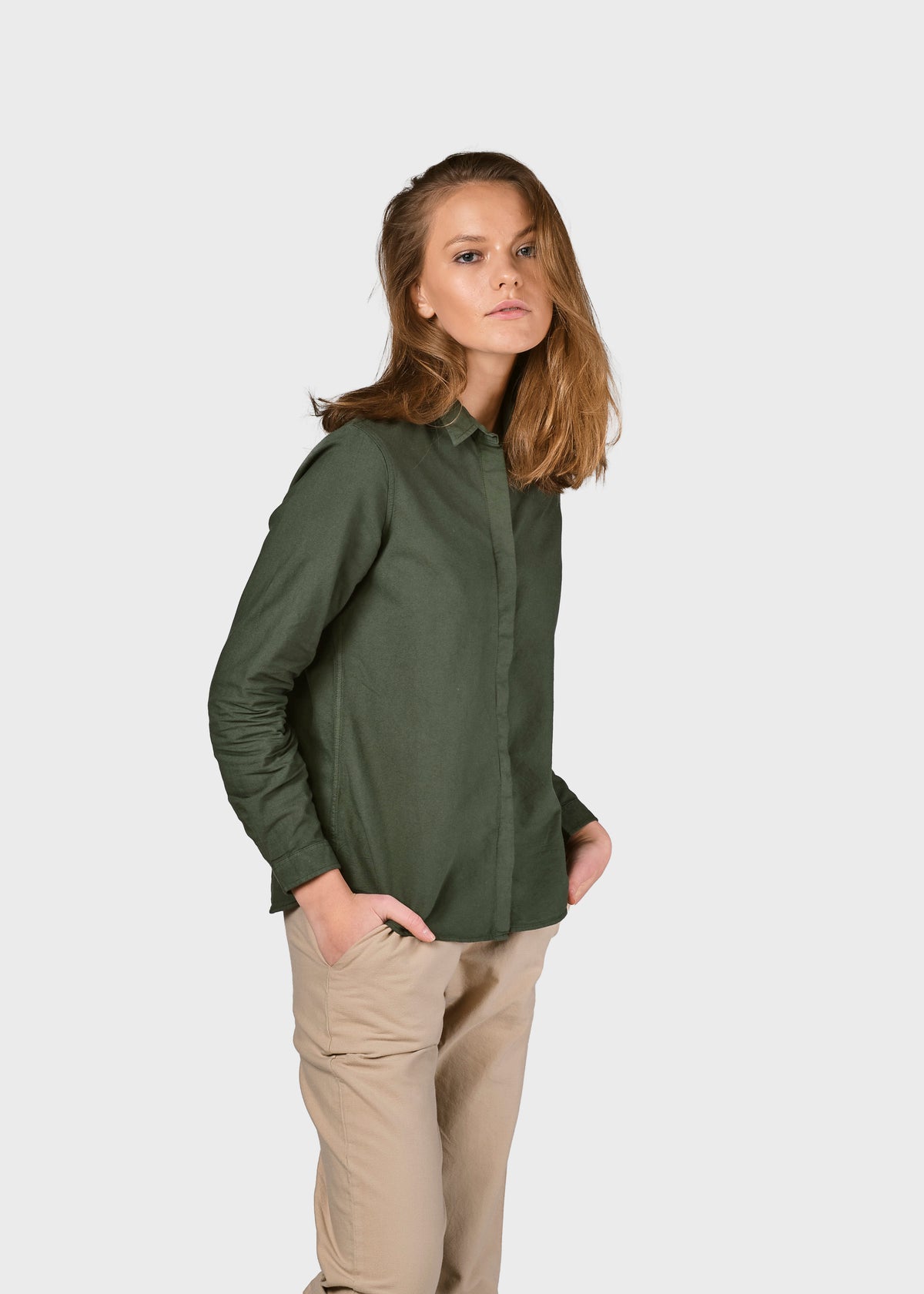 Klitmøller Collective ApS Julie shirt Shirts Olive