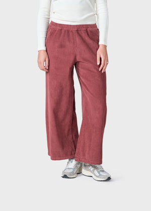 Klitmøller Collective ApS Kaja cord pants Pants Burgundy
