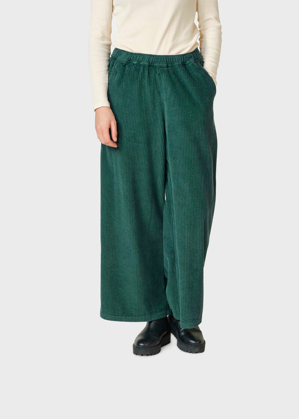 Klitmøller Collective ApS Kaja cord pants Pants Moss Green