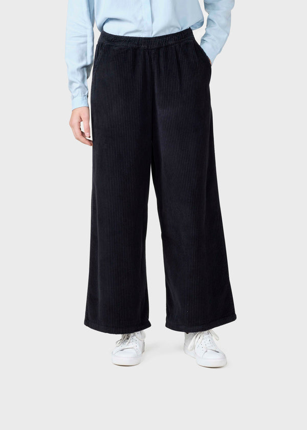 KAJA COURDUROY 5P PANTS サイズ0 ovy Kaja cord pants GOTS - Black – klitmollercollective.com