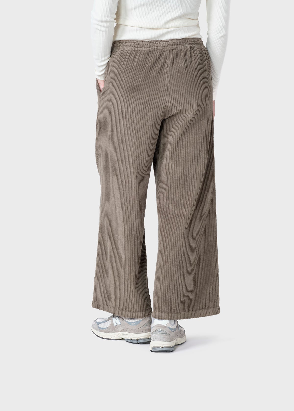 Klitmøller Collective ApS Kaja cord pants GOTS Pants Taupe