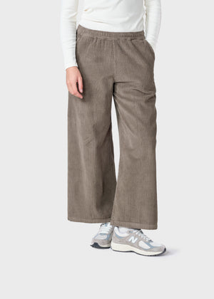 Klitmøller Collective ApS Kaja cord pants GOTS Pants Taupe