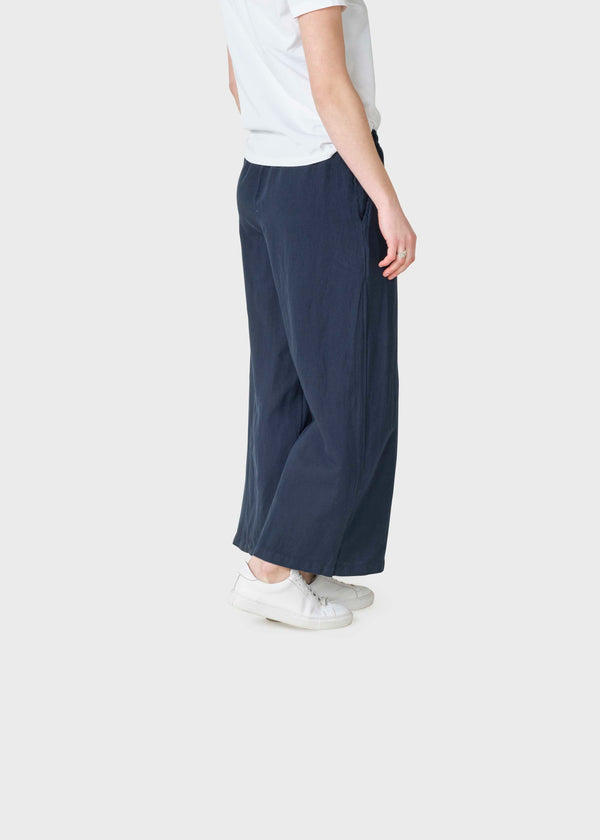 Klitmøller Collective ApS Kaja cotton/linen pants Pants Navy
