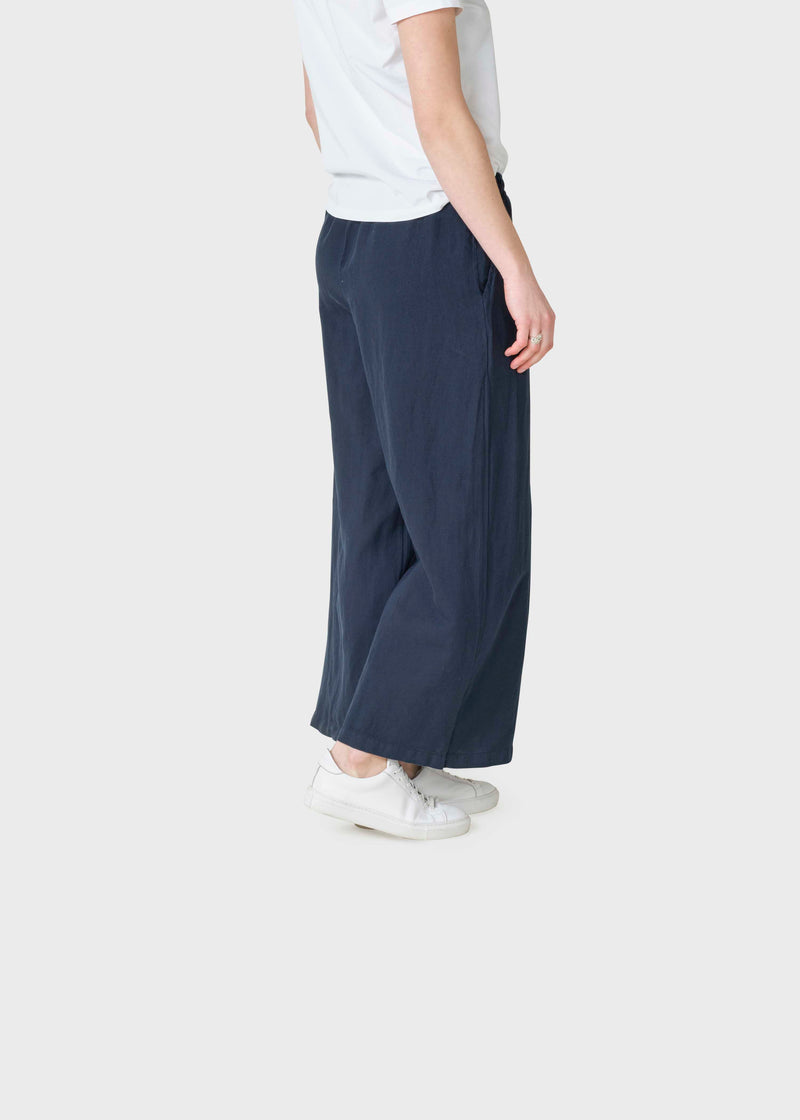 Klitmøller Collective ApS Kaja cotton/linen pants Pants Navy