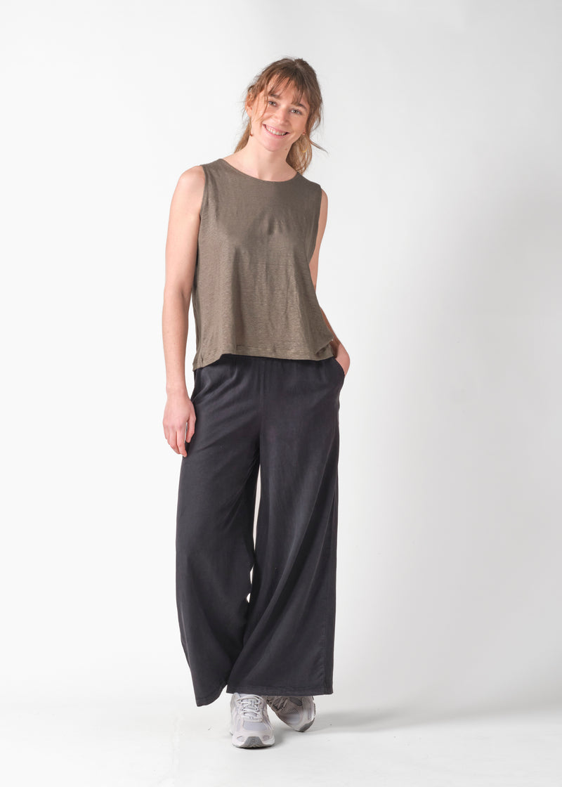 Kaja lyocell pants - Black – klitmollercollective.com