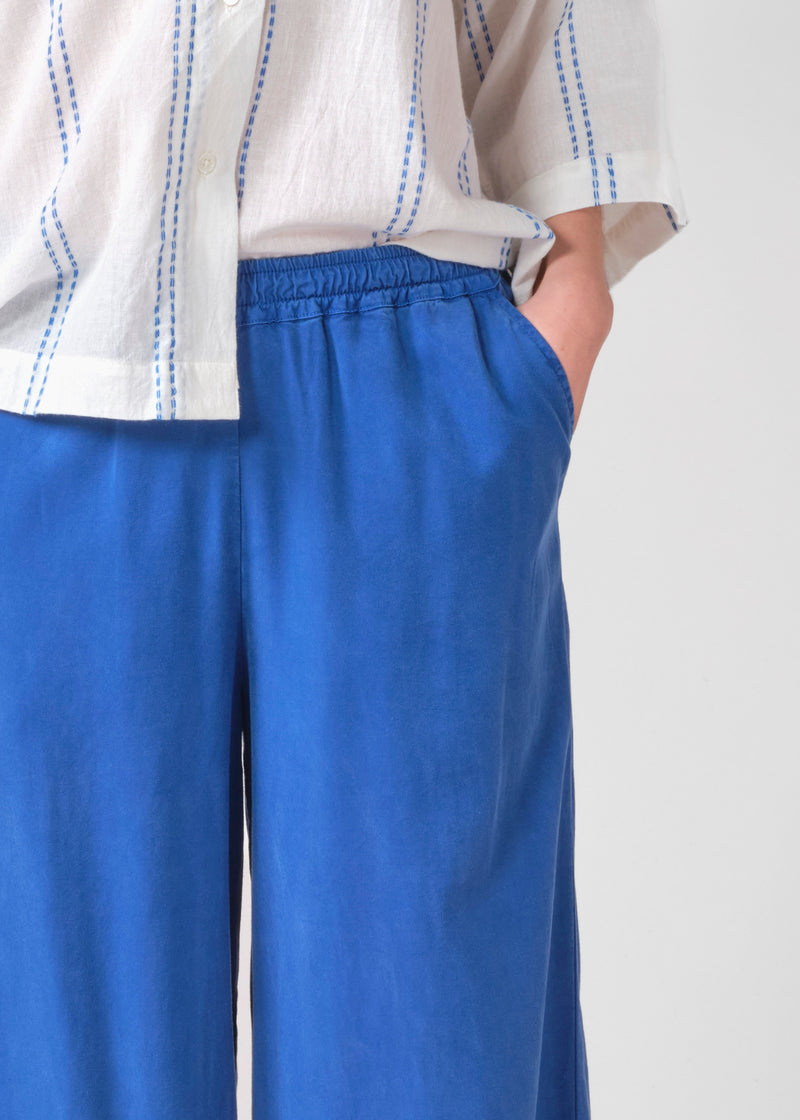 Kaja lyocell pants - Surf blue – klitmollercollective.com