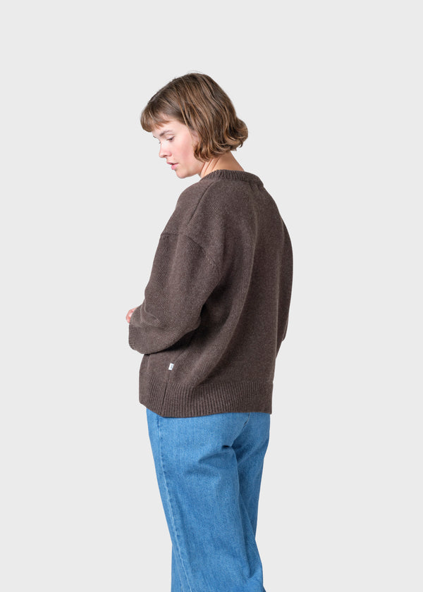 Klitmøller Collective ApS Karen knit Knitted sweaters Taupe