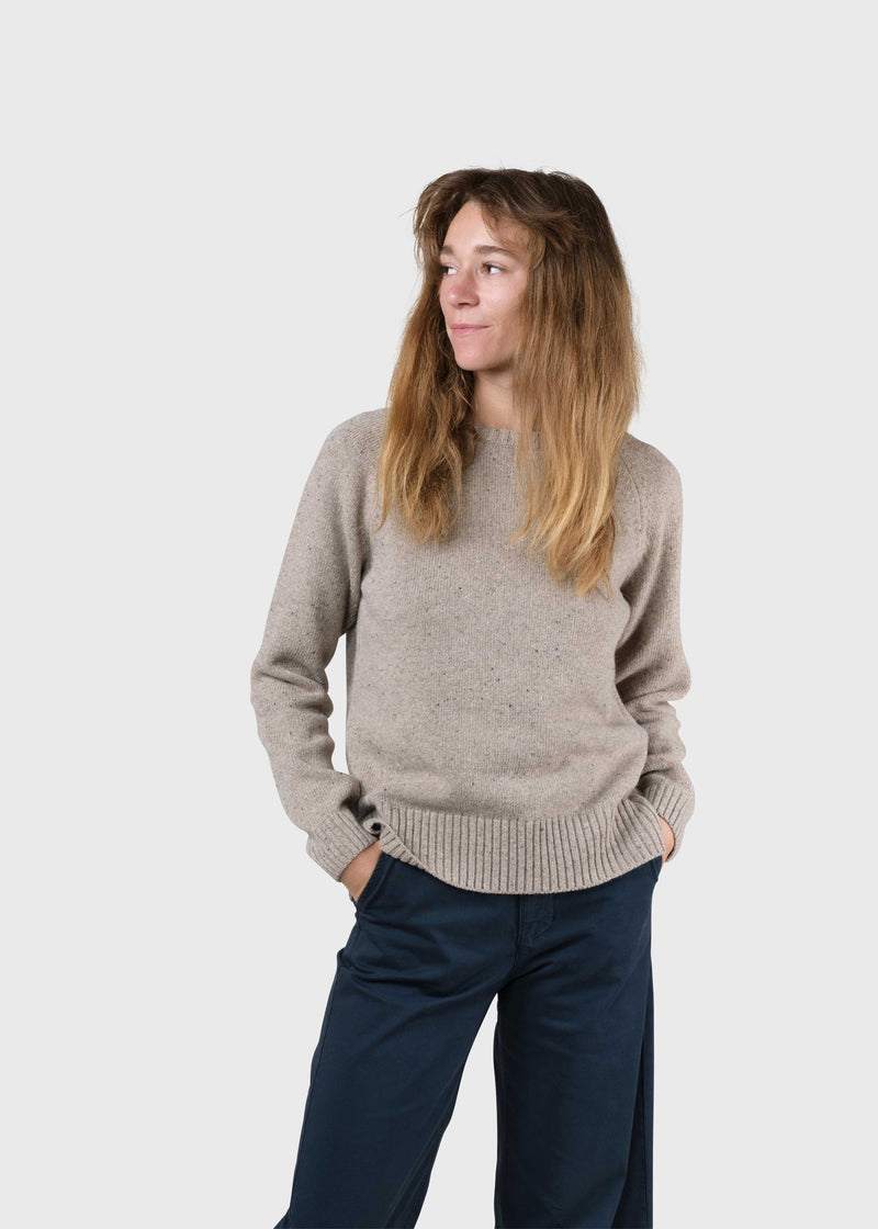 Klitmøller Collective ApS Kari knit Knitted sweaters Sand