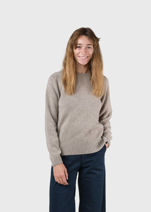 Klitmøller Collective ApS Kari knit Knitted sweaters Sand